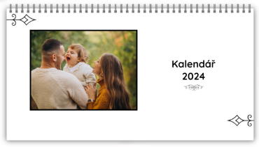 Stolní kalendář z vlastních fotek - 2024 - Rodinný