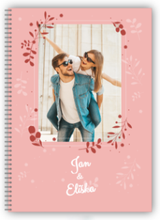 Velká kroužková fotokniha - Pro zamilované
